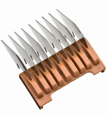 Насадка со стальными зубцами, коричневая, 13 мм