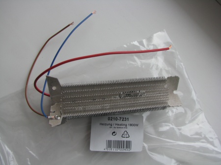 Moser 0210-7231 Нагревательный элемент (Тэн) EV2 H 1800W