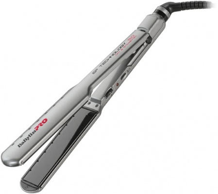BabylissPro BAB2073EPE Щипцы-выпрямители с покрытием EP Technology 5.0 Wet and Dry серые